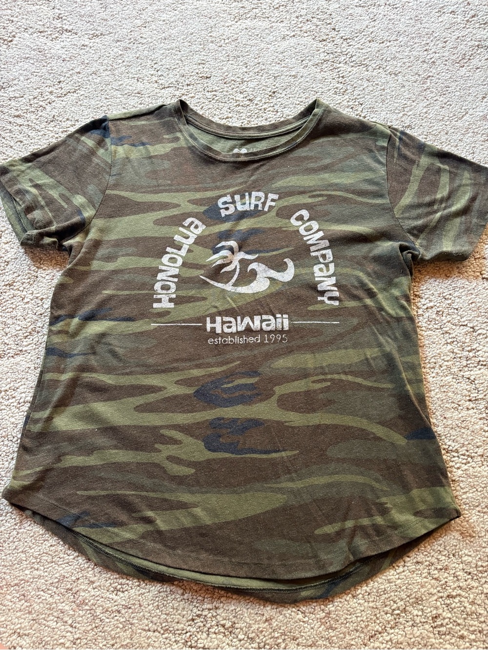 Women’s Honolua Surf Camo Tee